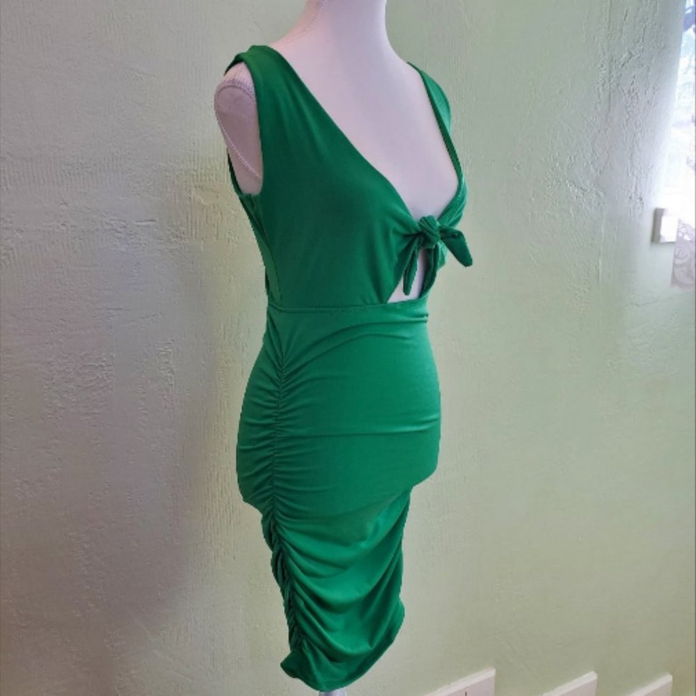Venus Green Bodycon Dress